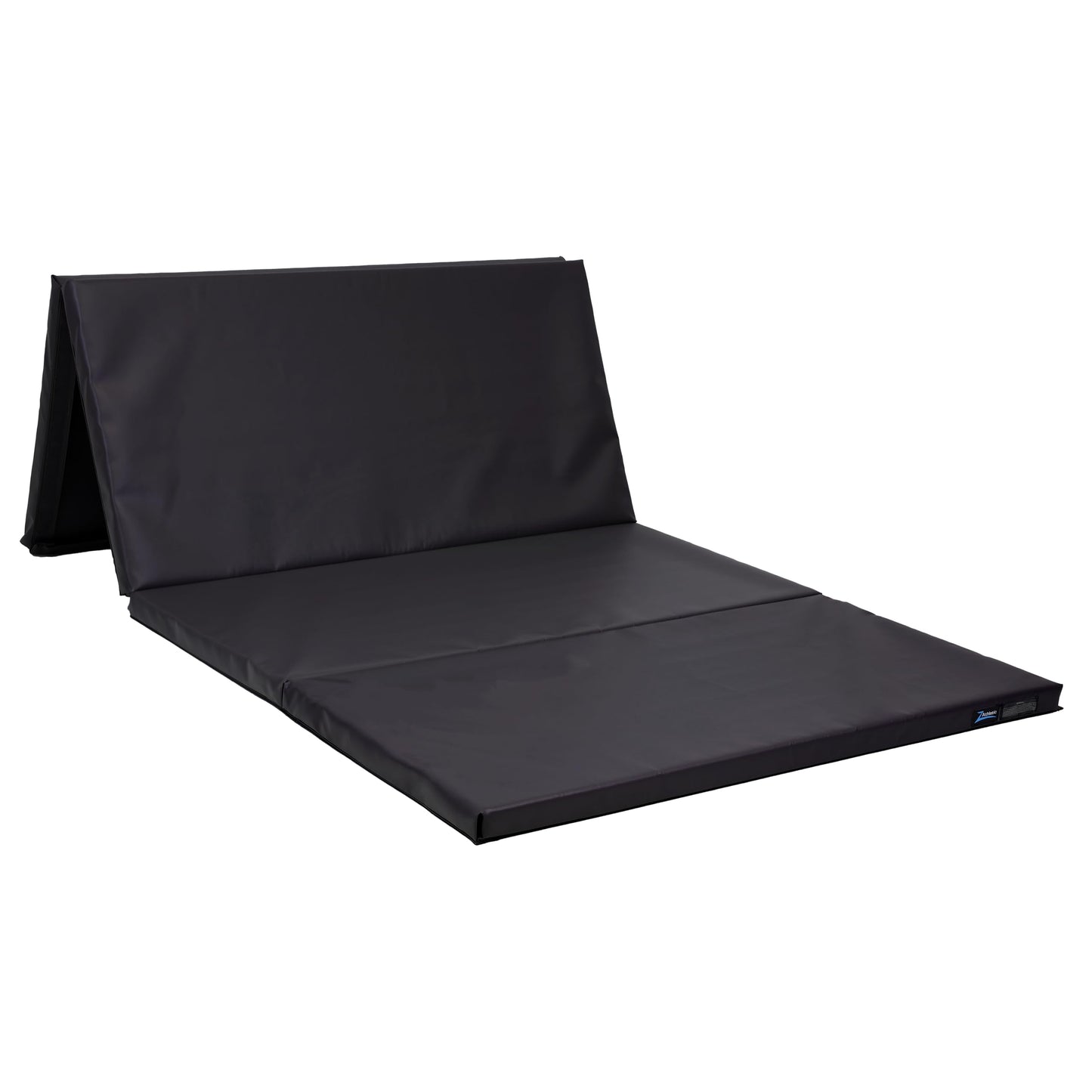 Z Athletic Folding Mat for Gymnastics, Tumbling, Cheerleading, and More, 4 Ft x 8 Ft x 2 In