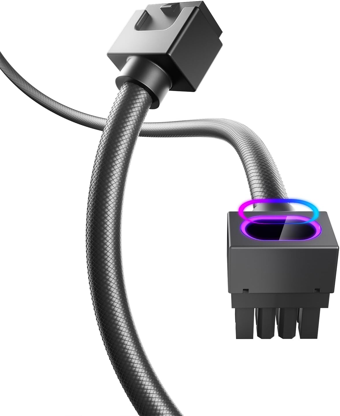 AsiaHorse Hydrus-8PIN 2000W Set), CPU PSU Extension Cable ARGB Light, Copper Wire Motherboard Power Extension Cable