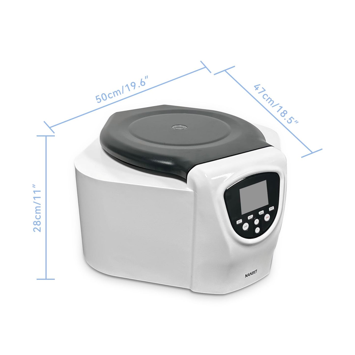 NANBEI Lab Benchtop Centrifuge Machine Capacity（18 x 10ml）