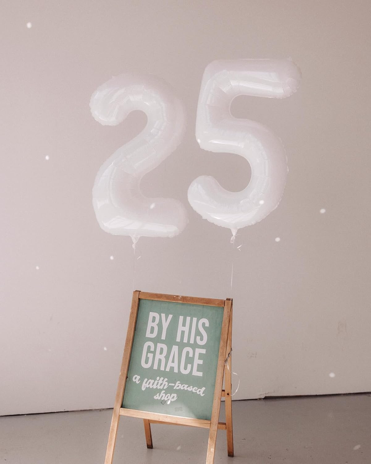 Translucent Number 9 Balloon - 40 Inch White Giant Birthday Decoration for Boys & Girls