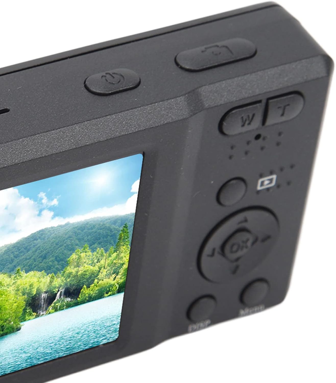 ciciglow 4K 56MP 20x 2.7 128GB Digital Camera, Digital Zoom Camera, in Travel Camera, Built in Flash, Support Up