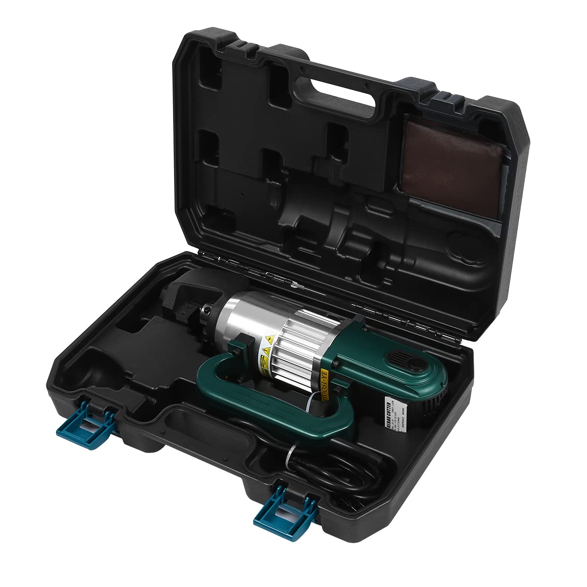 Yisuosi-Ye Electric Hydraulic Rebar Cutter, 1200W Rebar Cut-Off Machine, Cuts 3/20inch (4mm) to 3/4inch (20mm) Rebar In 3 Sec