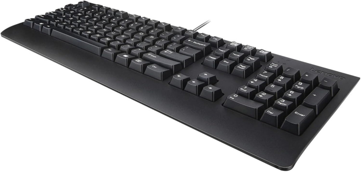 Lenovo 4X30M86879) Preferred Pro II Wired External USB Keyboard ( Factory Sealed Retail Product For USA, black
