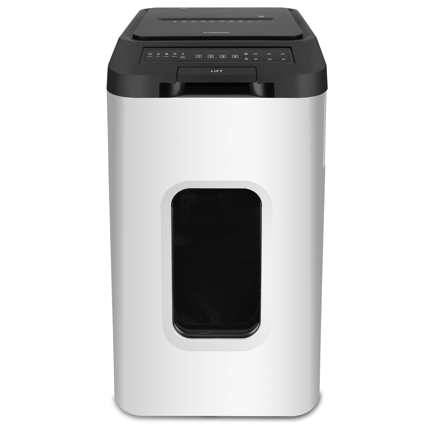 Aurora Commercial Grade 400-Sheet Autofeed High Security Micro Cut Paper and CD/Credit Card Shredder/ 240 Minutes Continuous Run Time Heavy Duty Shredder for Office/Security Level P-5