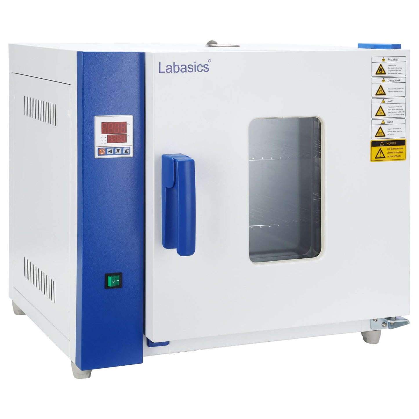 Labasics Forced Air Convection Oven, RT+10-250°C, Digital Control with Timer, for Laboratory Drying, 110 V, 43L