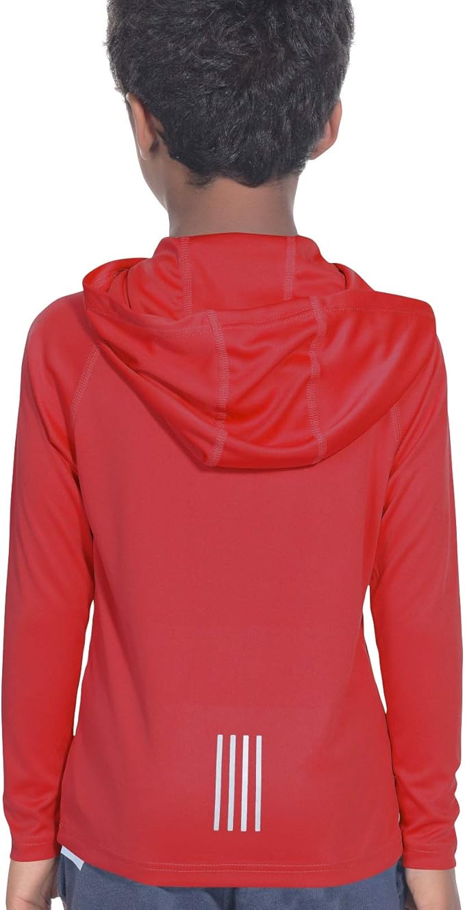 Hoodies for Boys Outdoor Recreation Shirts - Youth Athletic Tops Sun Protection UPF 50+