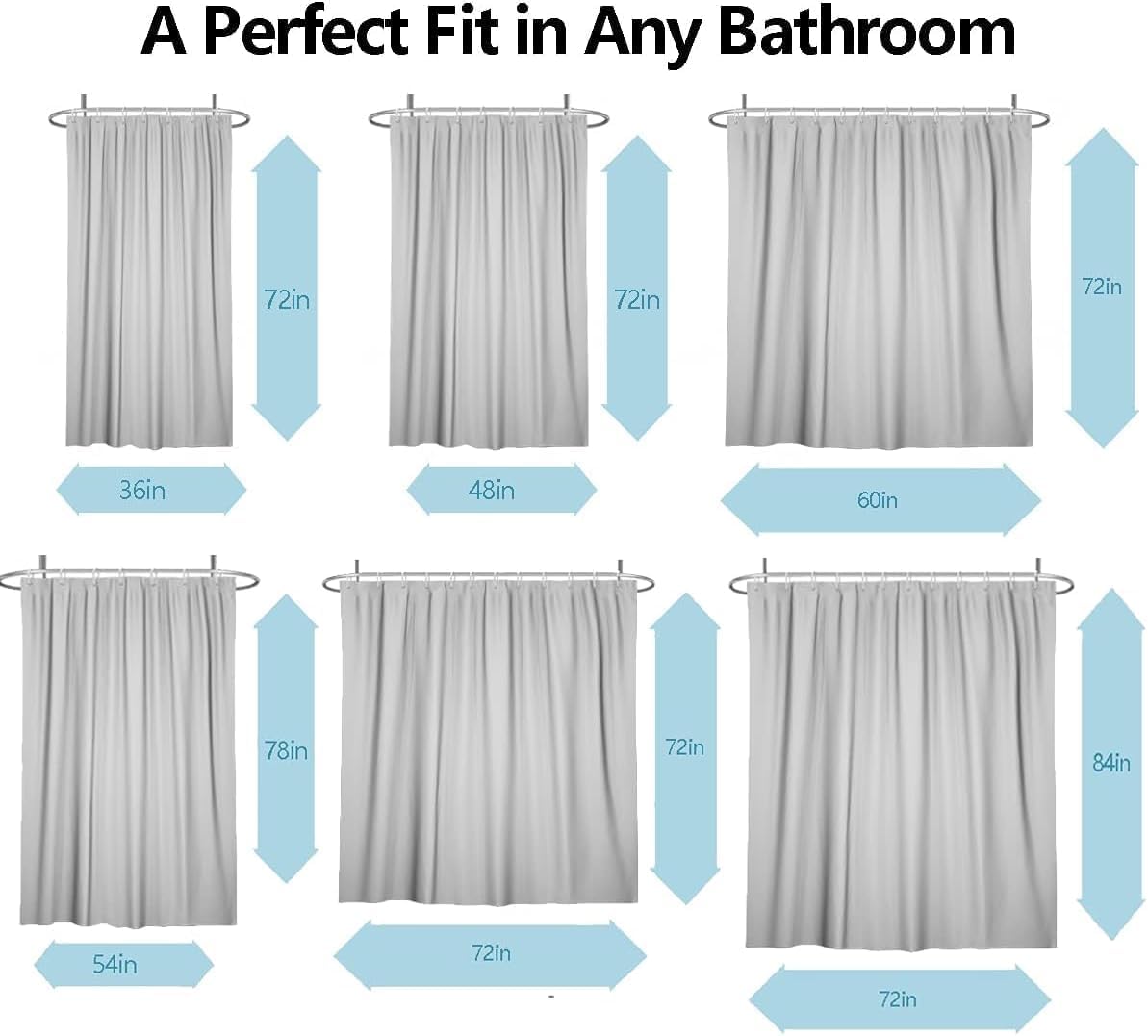 Coxila Kids Dinosaur Shower Curtain Funny Fun Dino Boy Cute Unique Toddler Adult Cartoon Silly Crazy Novelty Weird Cool Anime Monster Blue Bathroom 60 x 72 Inch Polyester Fabric 12 Pack Plastic Hooks