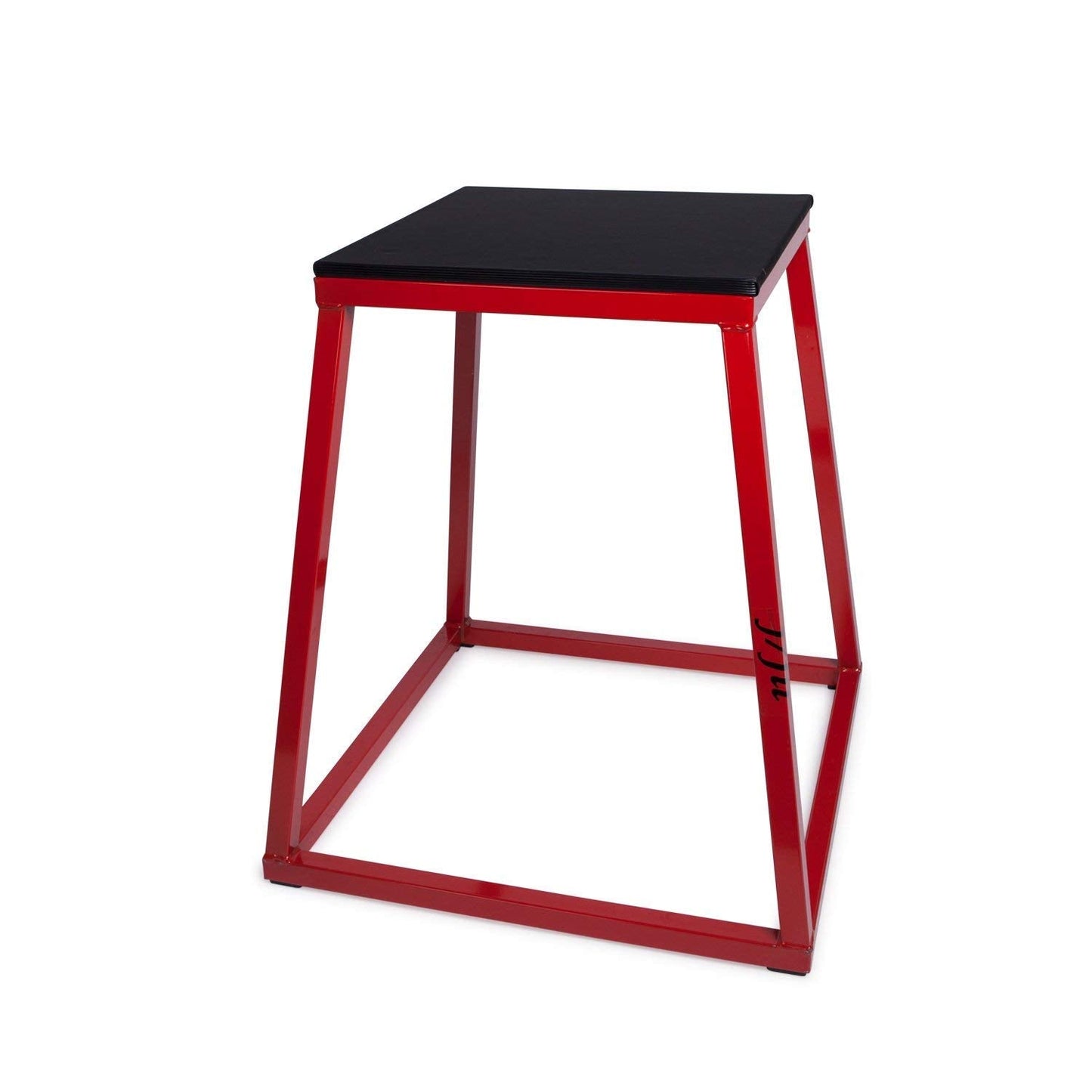 JFIT Plyometric Jump Box - 18", Red/Black