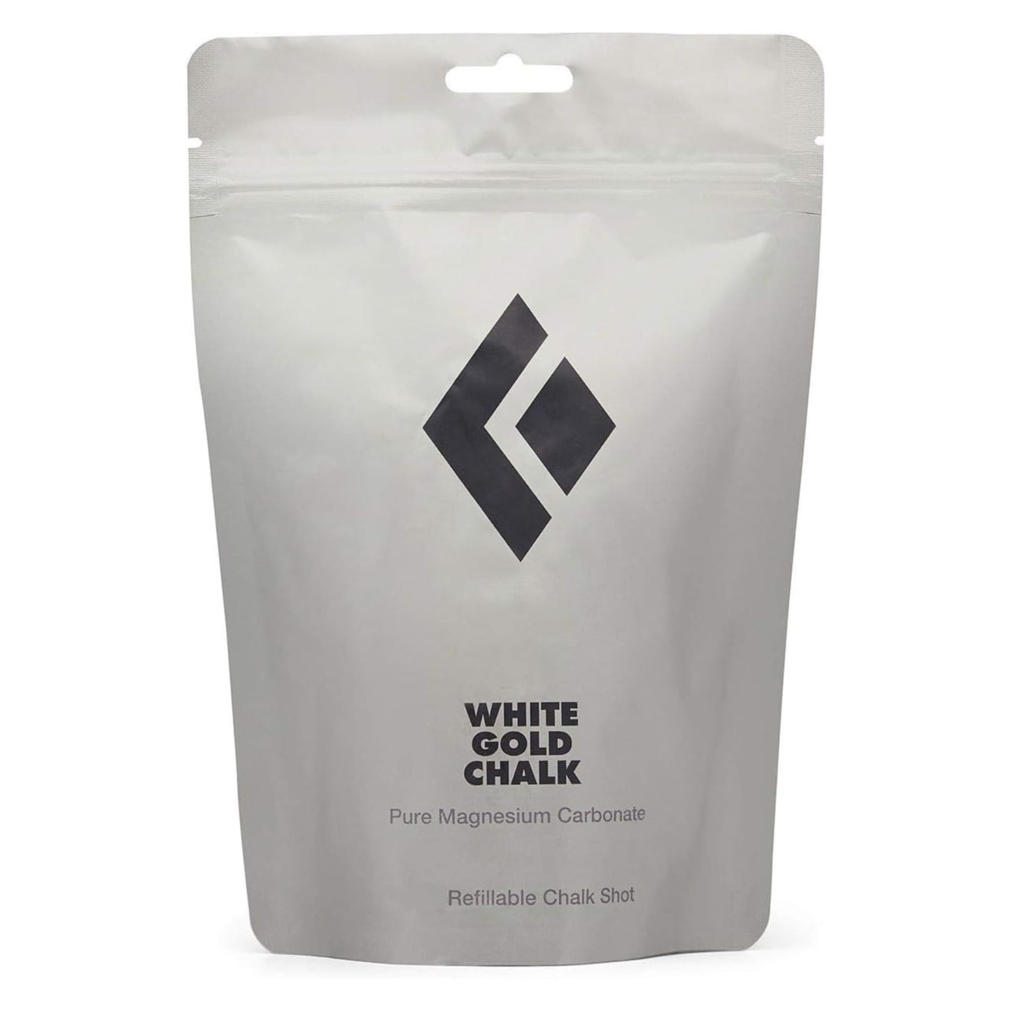 BLACK DIAMOND White Gold Refillable Chalk Shot | Reusable Mesh Chalk Ball | Controlled Chalk Dispersion | Indoor & Outdoor Rock Climbing