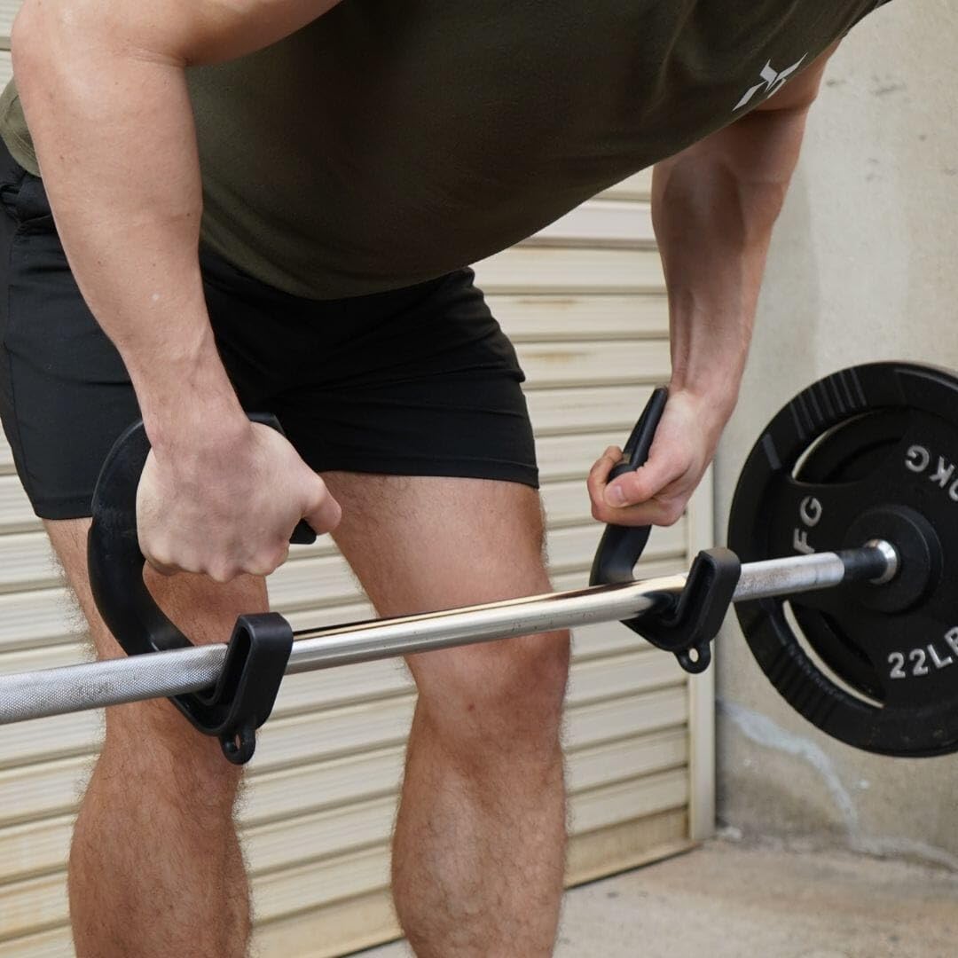 KENSUI Swissies-P V2 MAX: Ergonomic Handle Attachment for Pull-up Bars, Barbells, Cables and Resistance Bands