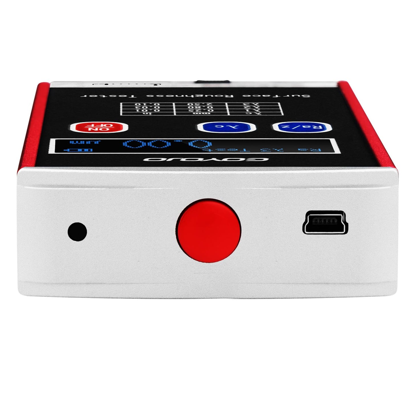GOYOJO GSR720 Surface Roughness Tester High Accuracy 0.01μm Portable Roughness Gauge 4 Testing Parameters Ra/Rq 0.05~15.0μm Rz/Rt 0.1~50.0μm with Standard Calibration Block and Bracket