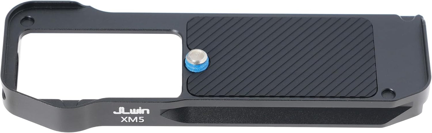 FocusFoto X-M5 Quick Release Baseplate QR Plate Mount for FUJIFILM Mirrorless Digital Camera Body, Compatible