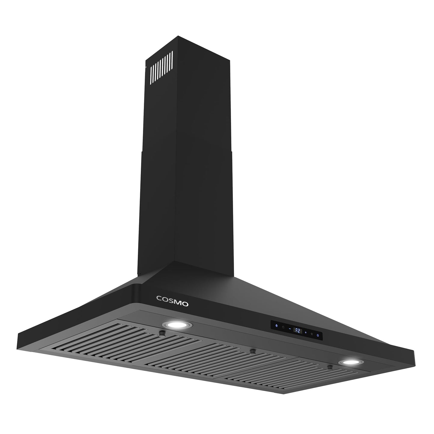 36 in. Vista Collection 380 CFM Ducted Wall Mount Range Hood, Touch Controls, LED Lights, Matte Black