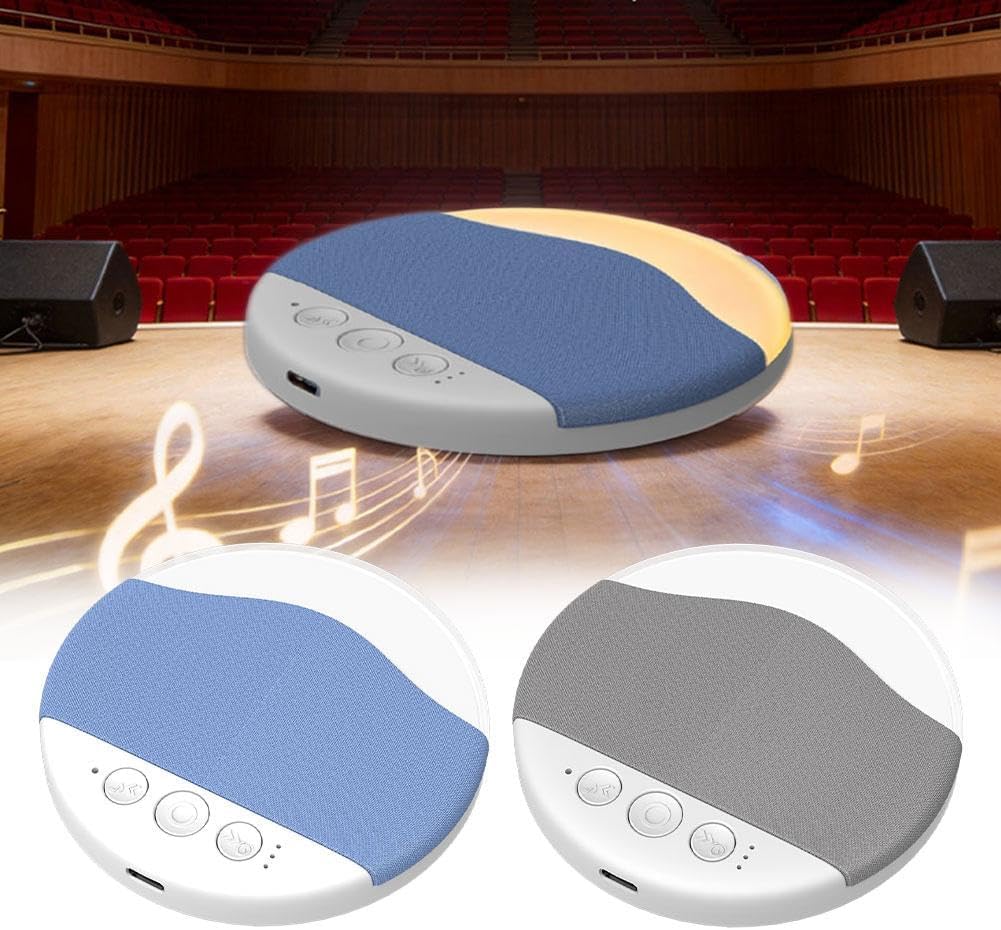 Generic 2026 3 New Sleep Pillow Speaker, Bluetooth Pillow Speaker with Types White Noise Timer WirelessSleep Aid