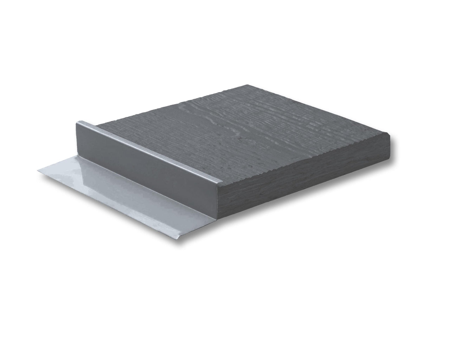 LP SmartSide ExpertFinish J-Block, Cedar Texture, Engineered Wood Mounting Block for Exterior Fixtures, 7.25" x 7.25", 10pk (Cavern Steel)