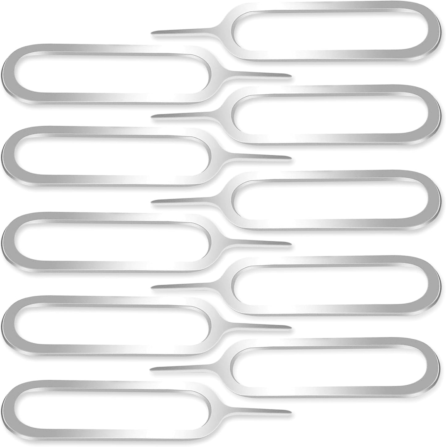 10pcs Mobi Lock Sim Card Tray Removal Tool Compatible with All Smartphones and Tablets - iPhones, Android - Samsung