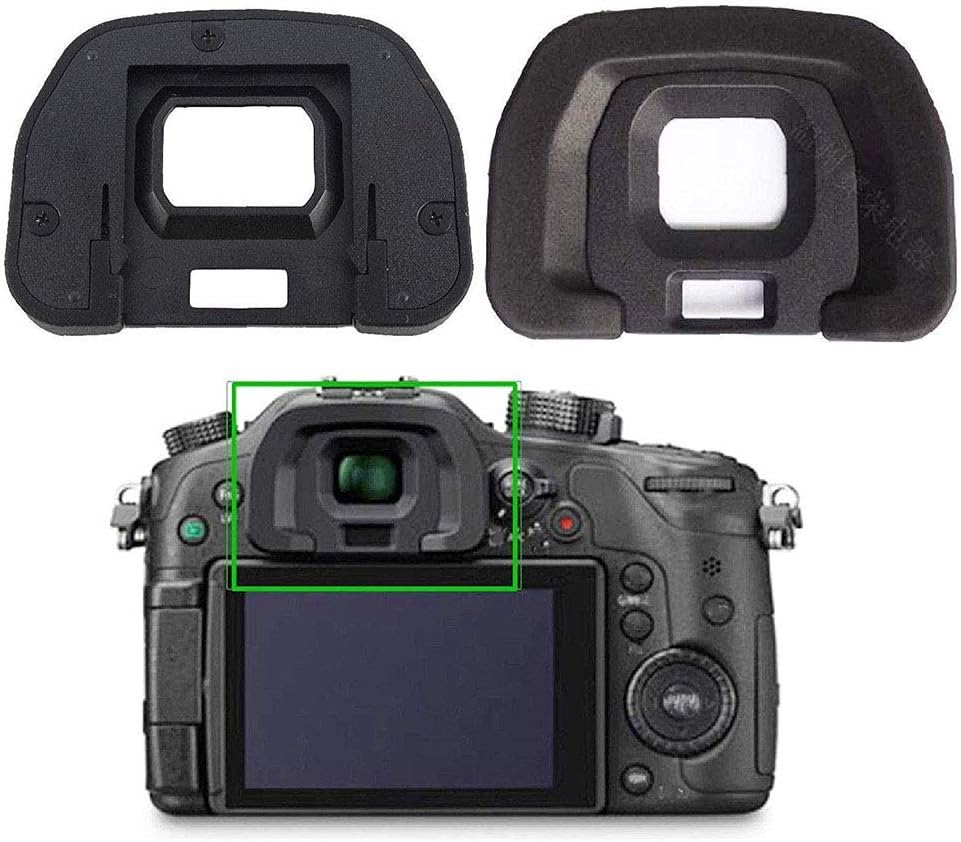 DBEIXIWEI 51mm DC-GH5 Replacement Viewfinder Protector for Panasonic Camera Plastic Viewfinder Eyecup Protector