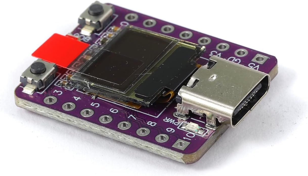 Teyleten Robot ESP32-C3 0.42 Inch ESP32 ESP32 3pcs with OLED Development Board Supermini Development Board Development