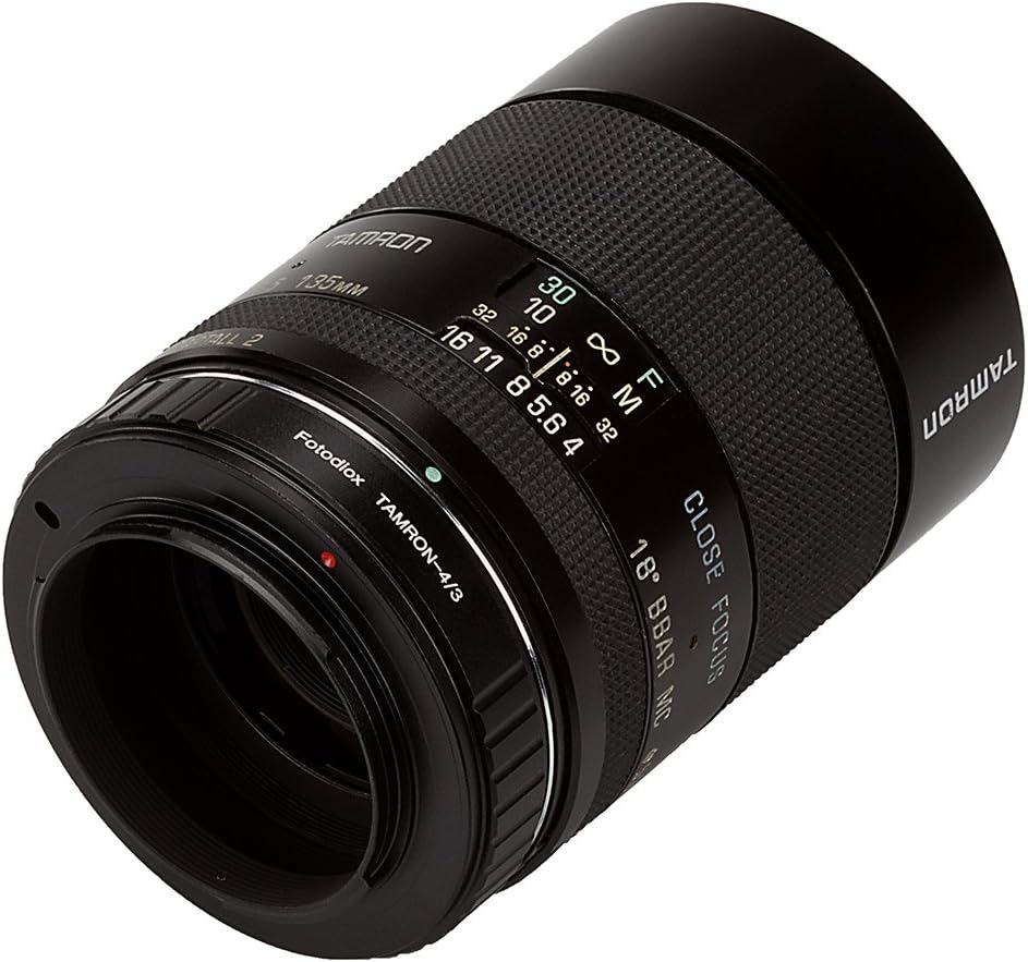 (Adaptall-2) 4/3 (OM4/3 4/3) Fotodiox Lens Mount Adapter - Tamron Adaptall Mount SLR Lens to Olympus or Mount