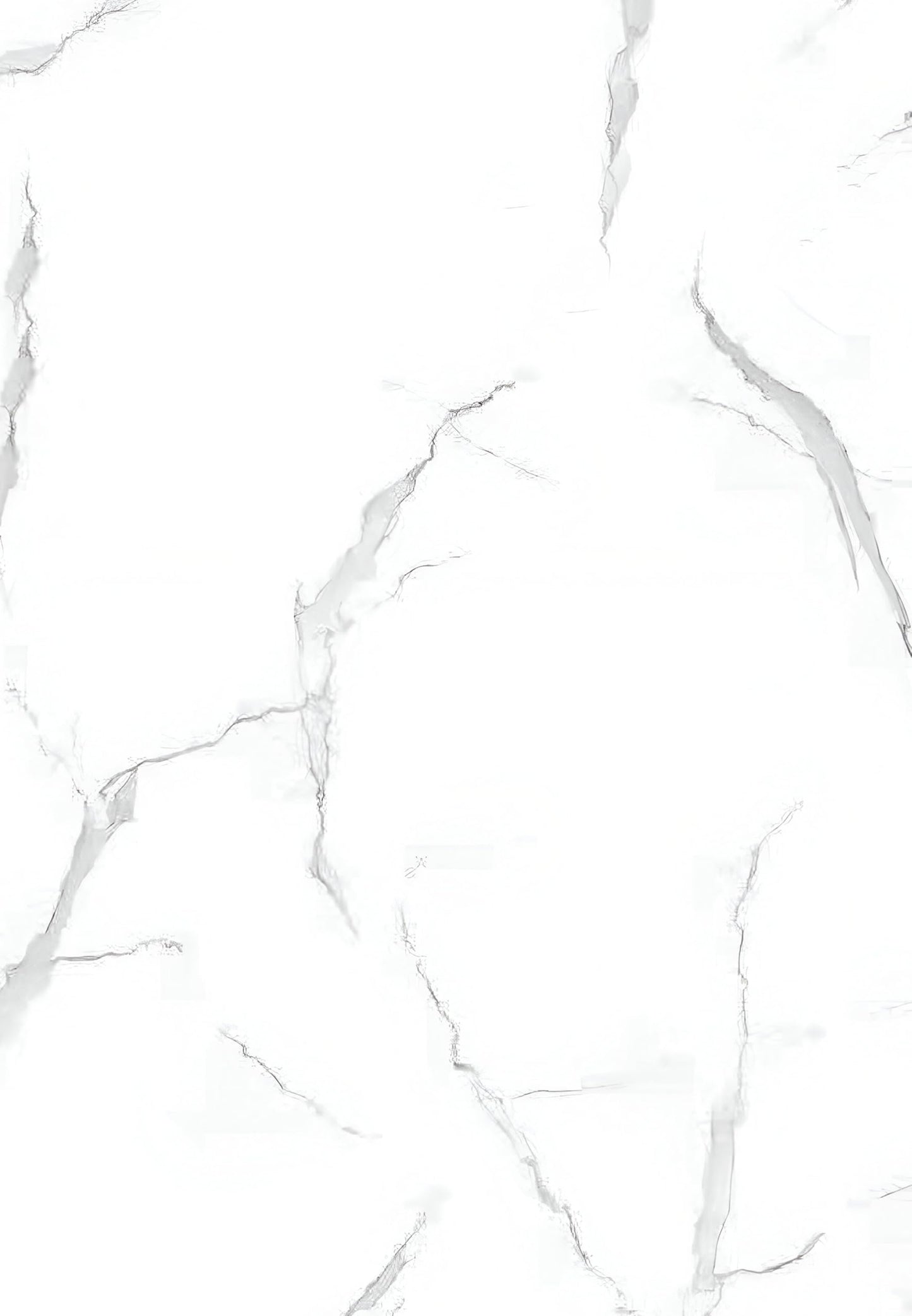 Dundee Deco Faux Marble Wall Panels - 2 ft X 4 ft - Glossy, Waterproof Indoor Wall Cladding - White, Grey Veins - Set of 4 - Covers 31 sq ft