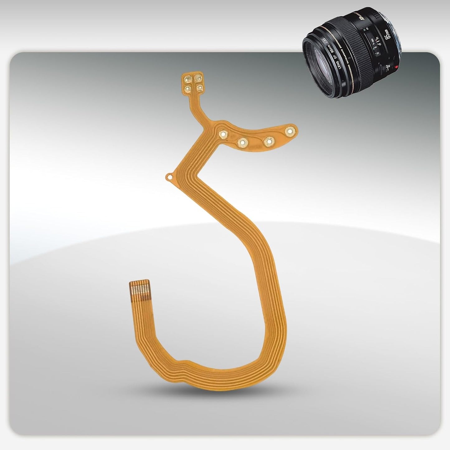 YWLUUOO 28-90mm Precisions Exposure Control Apertures Line for Lens FPC Easy Installation Lens Repair Flexible Line