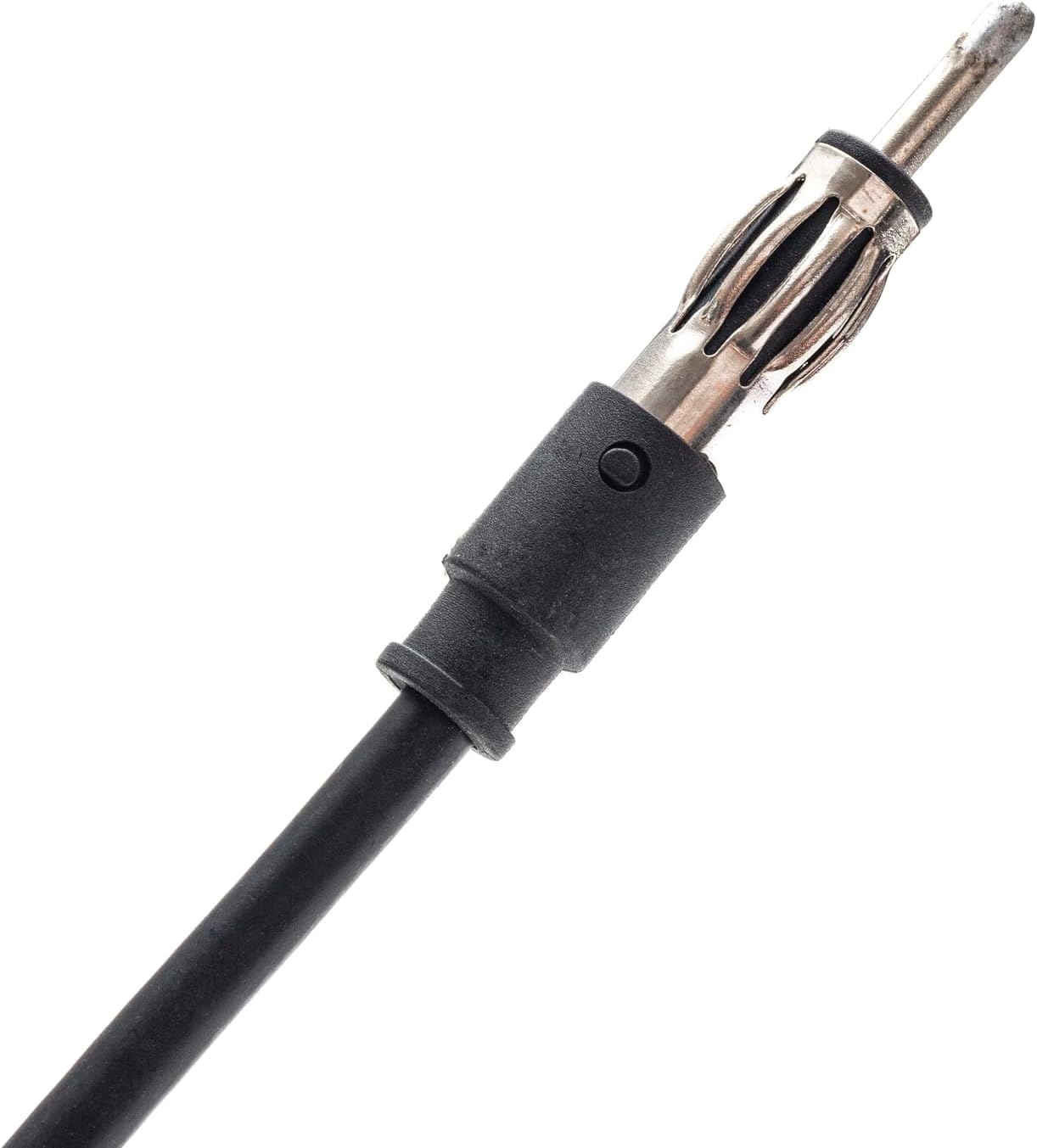 AntennaMastsRus 15 Inch - Black AM-FM Rubber Ducky Antenna Kit fits Kubota Backhoe Excavator Loader Skid Steer Tractor