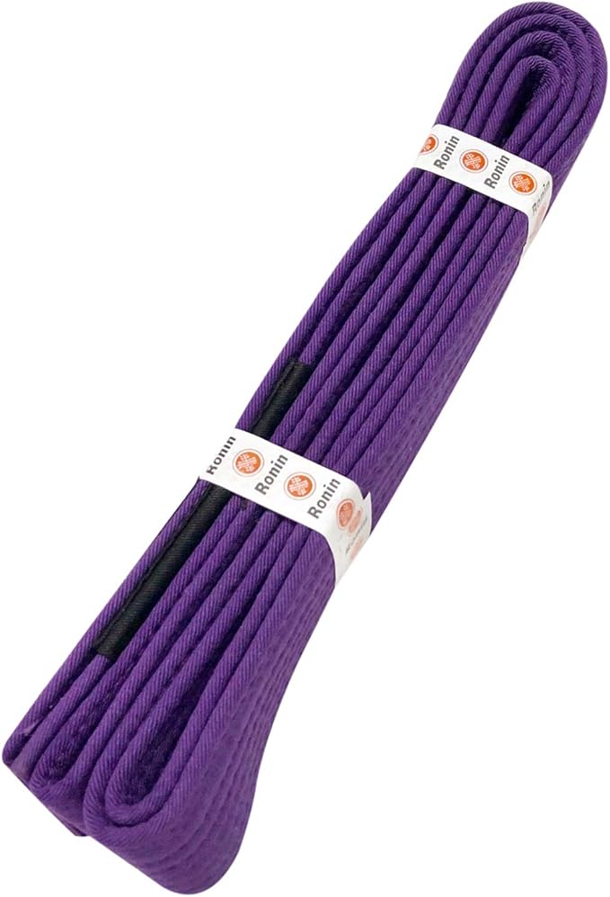 Ronin BJJ Gi Belt – Brazilian Jiu Jitsu Belt - Poly/Cotton Fabric