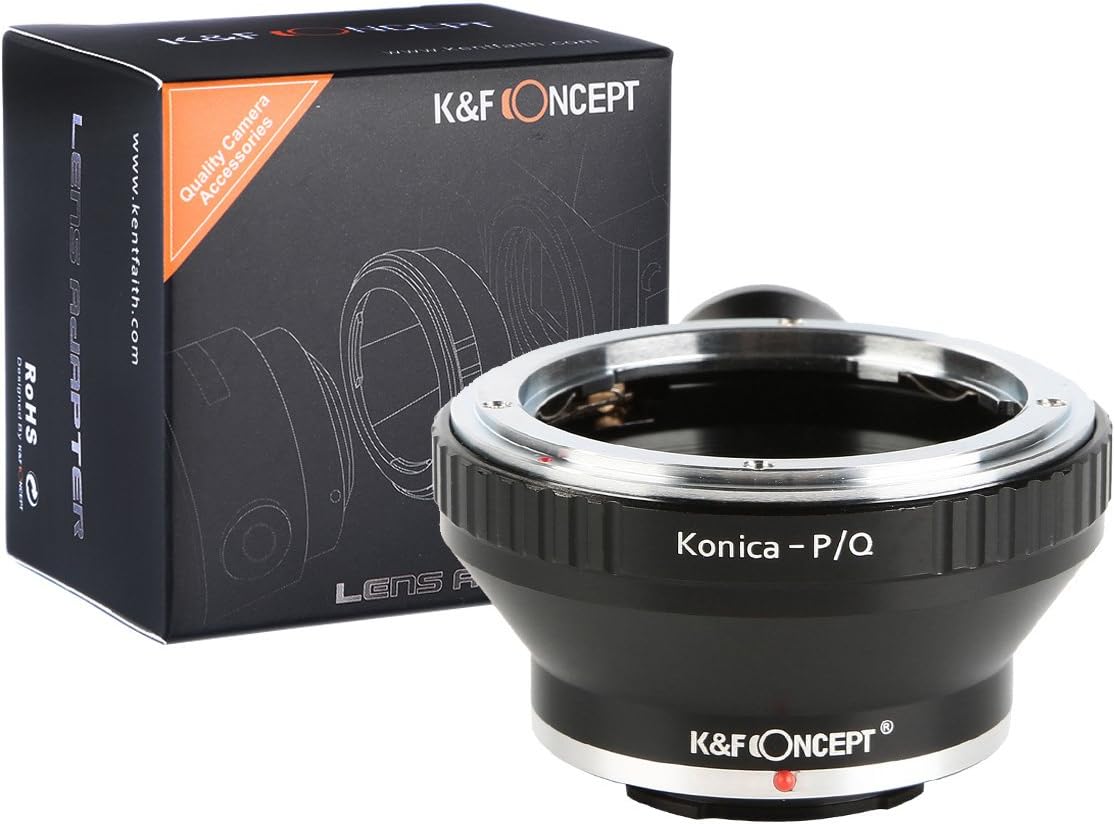 Q-S1 Q10 Q7 K&F Concept Lens Mount Adapter with Tripod for Konica AR Lens to Pentax Q DSLR Camera Camera Body