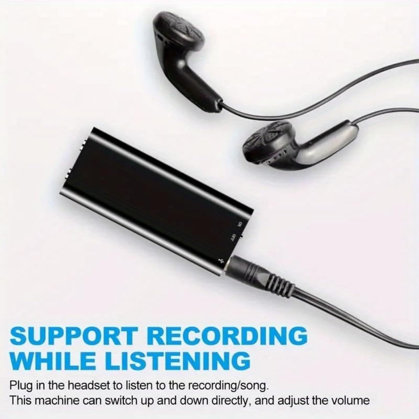 Generic (8G) Mini Voice Recorder: Capture Every Sound with Smart, Compact Precision, Voice Activated Recorder, Voice