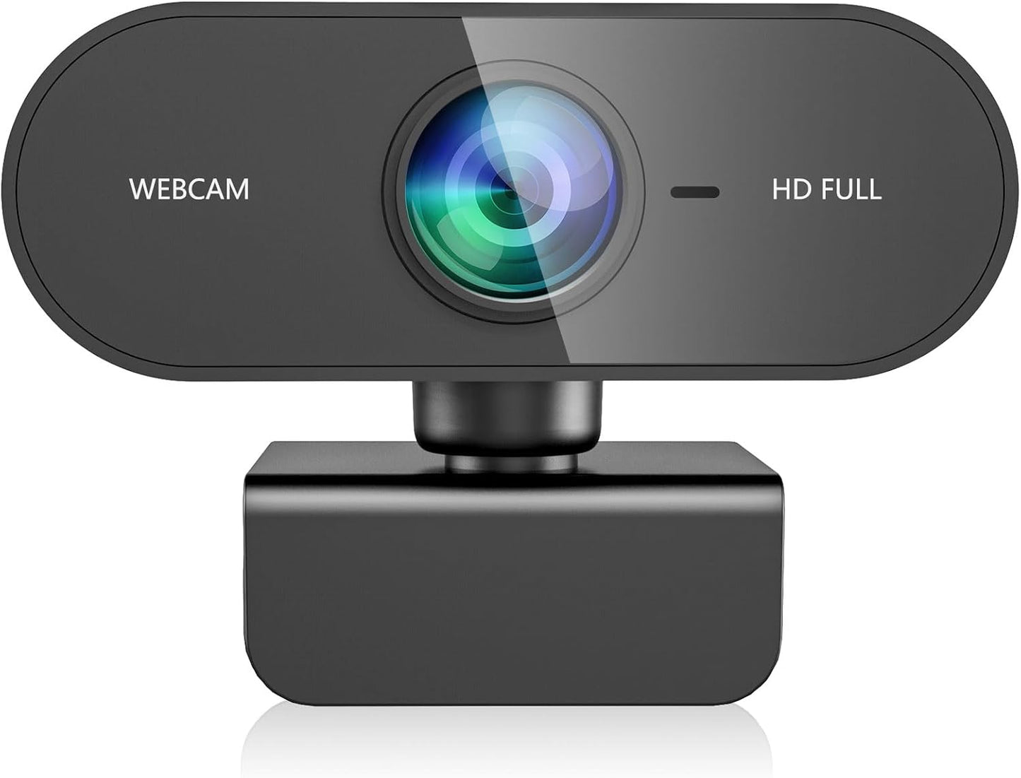 QMKKX 1080P Webcam for pc with Microphone,Full Hd Streaming Web Cam for Mac Laptop, USB External Computer Camera
