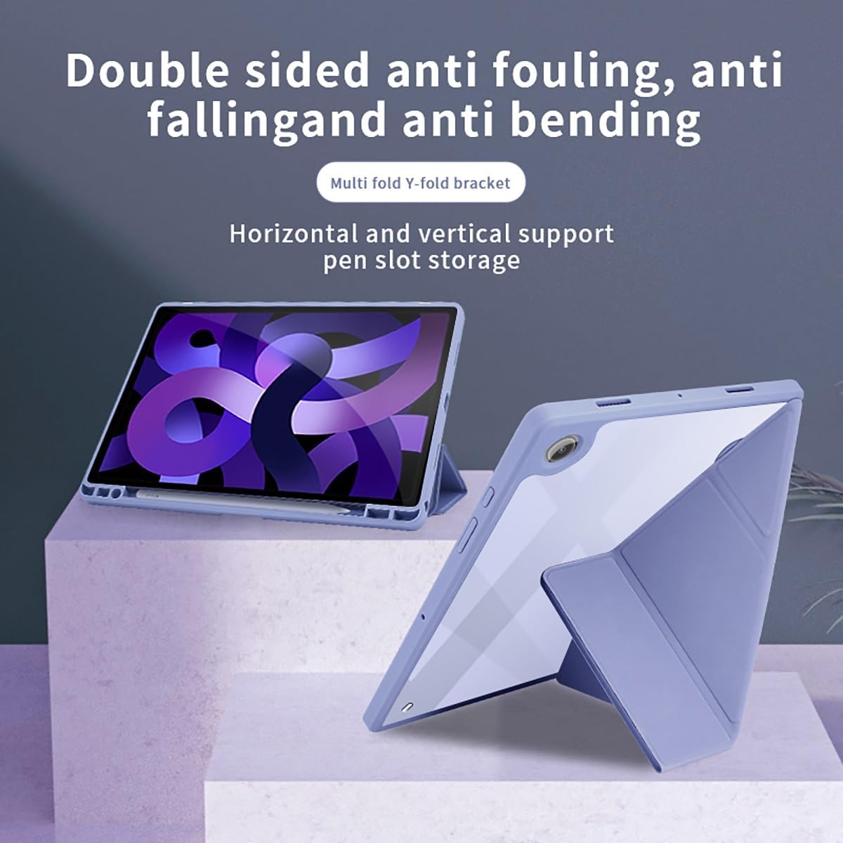 FXYJBNJKLV A8.0 2019 T290/T295 Anti-Yellowing Tablet Cover for Samsung Galaxy Tab Smart Tablet Cover Case,Slim