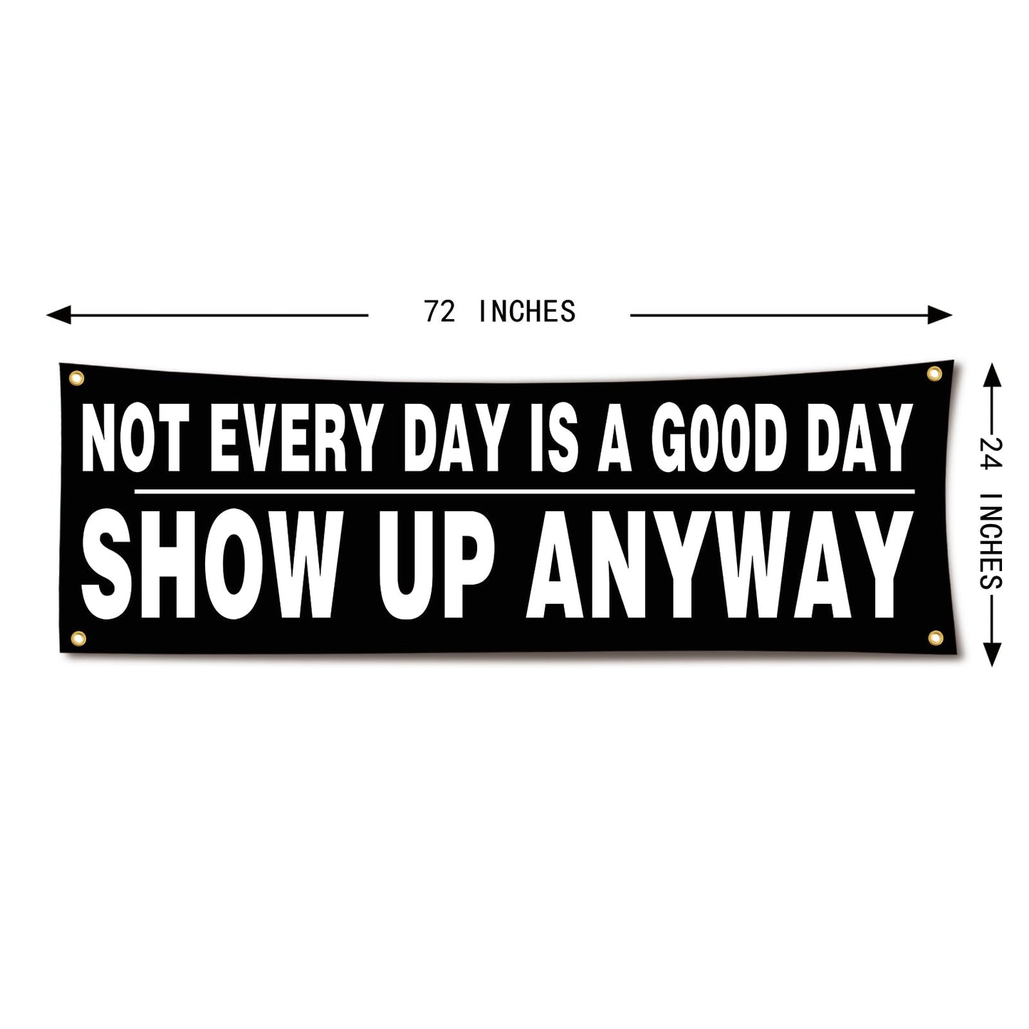 Lyeedoom Motivational Gym Cool and Stylish Encouragement Banner Tapestry - Inspire Your Workout Willpower and Keep Your Mind Focused - Perfect Flag Decoration for Gyms, Garages, Dorms, and Offices