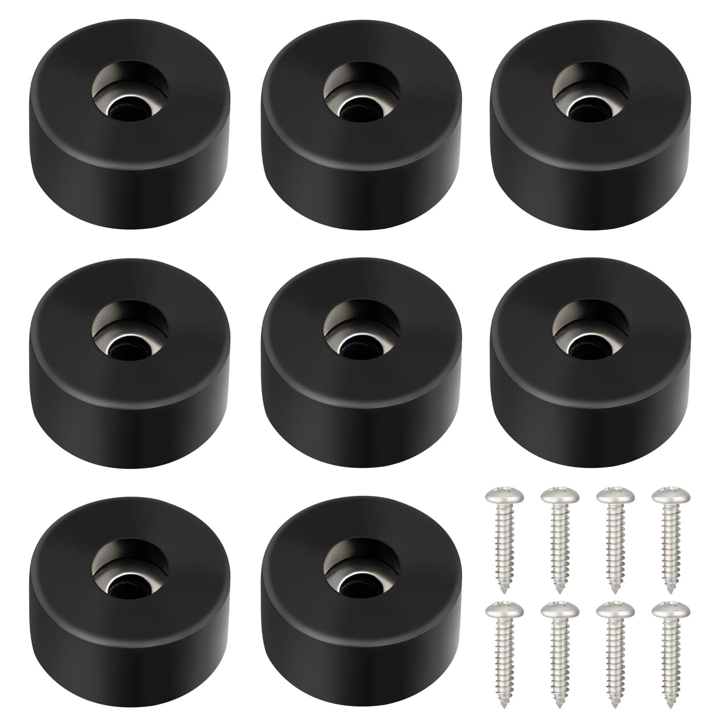 8PCS 192310GS Anti Vibration Rubber Feet for Air Compressors, Rubber Isolation Pads for Washing Machine, Coleman Powermate, Sanborn, Generators, Pressure Washers and More