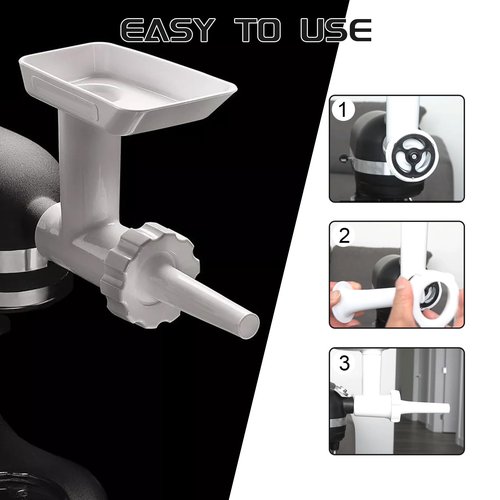 Magluv Stand Mixer Sausage Stuffer Tube Kit for KitchenAid Sausage Stuffer Attachment