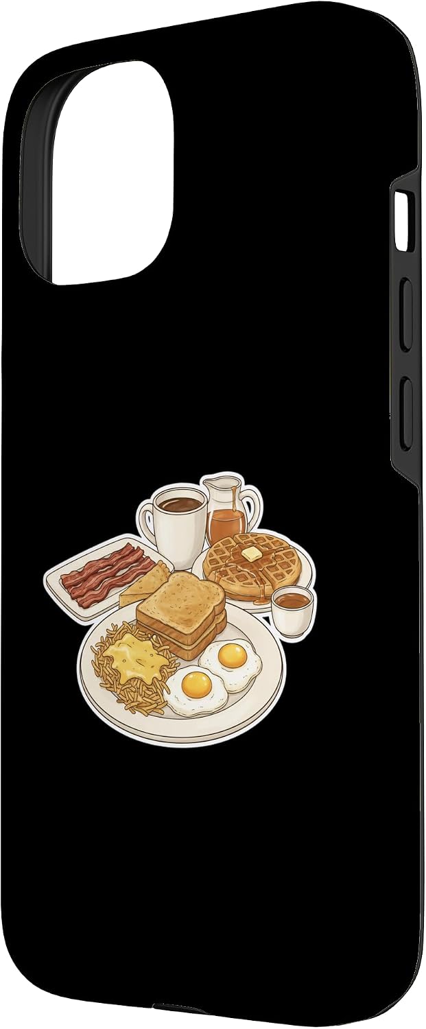 Breakfast Coffee Bacon Eggs Pancakes Breakfast Fan 15 Hearty Breakfast Plate Fried Eggs Bacon Hash Toast Case