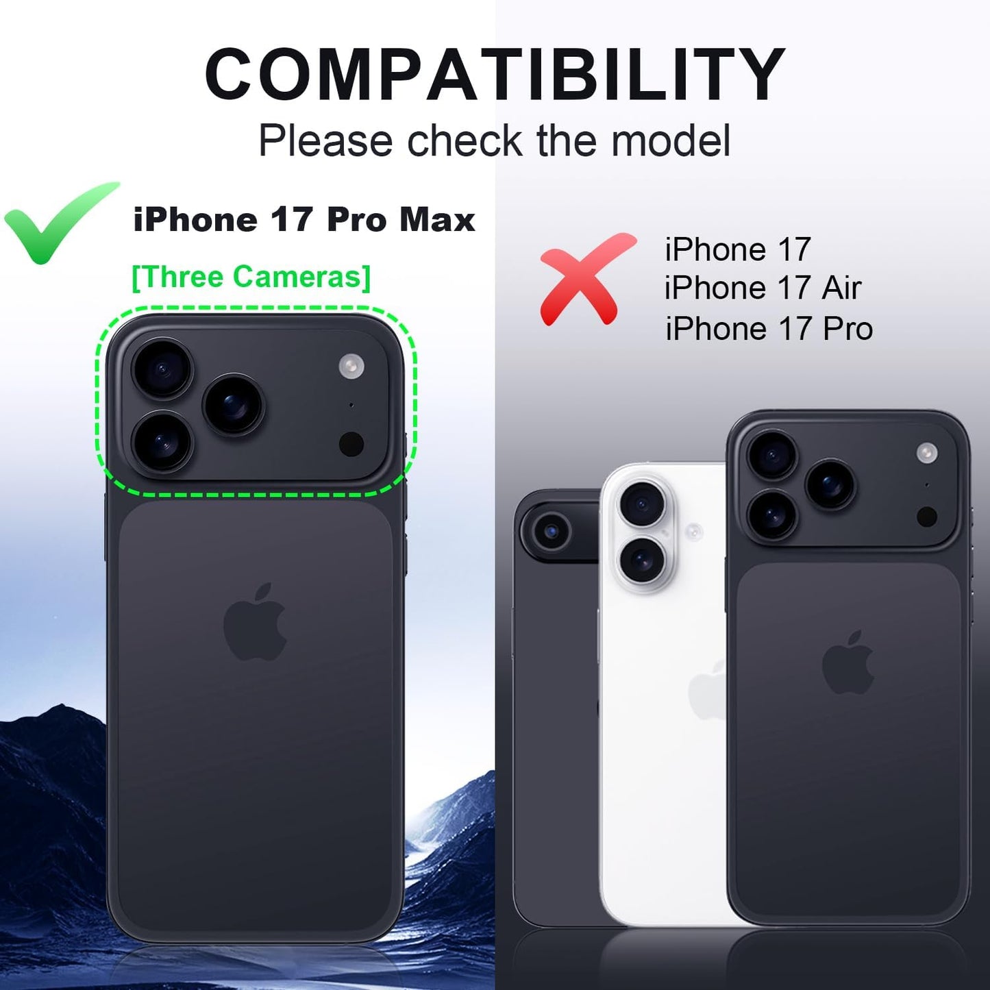 [2 17 AFARER Pcs Camera Lens Protector for iPhone Promax,Ultra-thin HD Metal Tempered Glass Anti-Scratch,Military Grade
