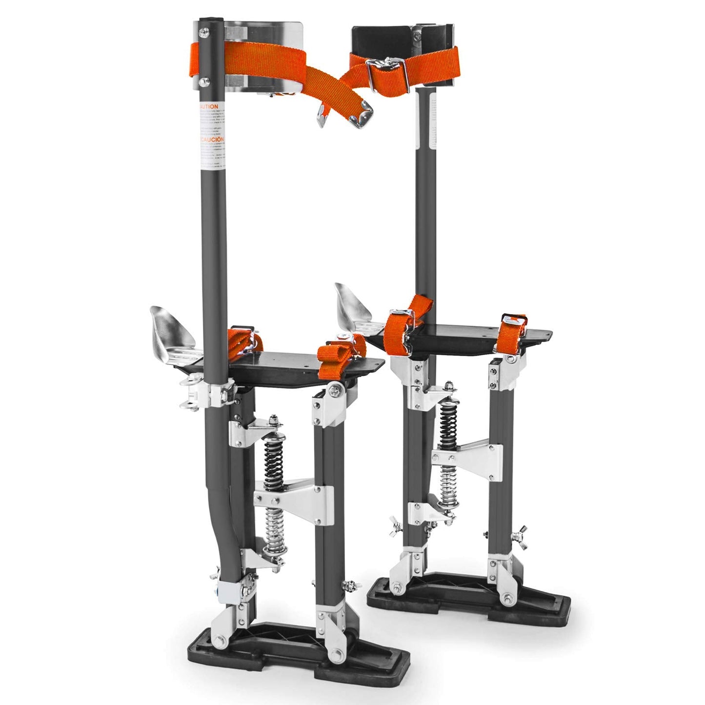 GypTool Pro 24" - 40" Magnesium Drywall Stilts - Gray