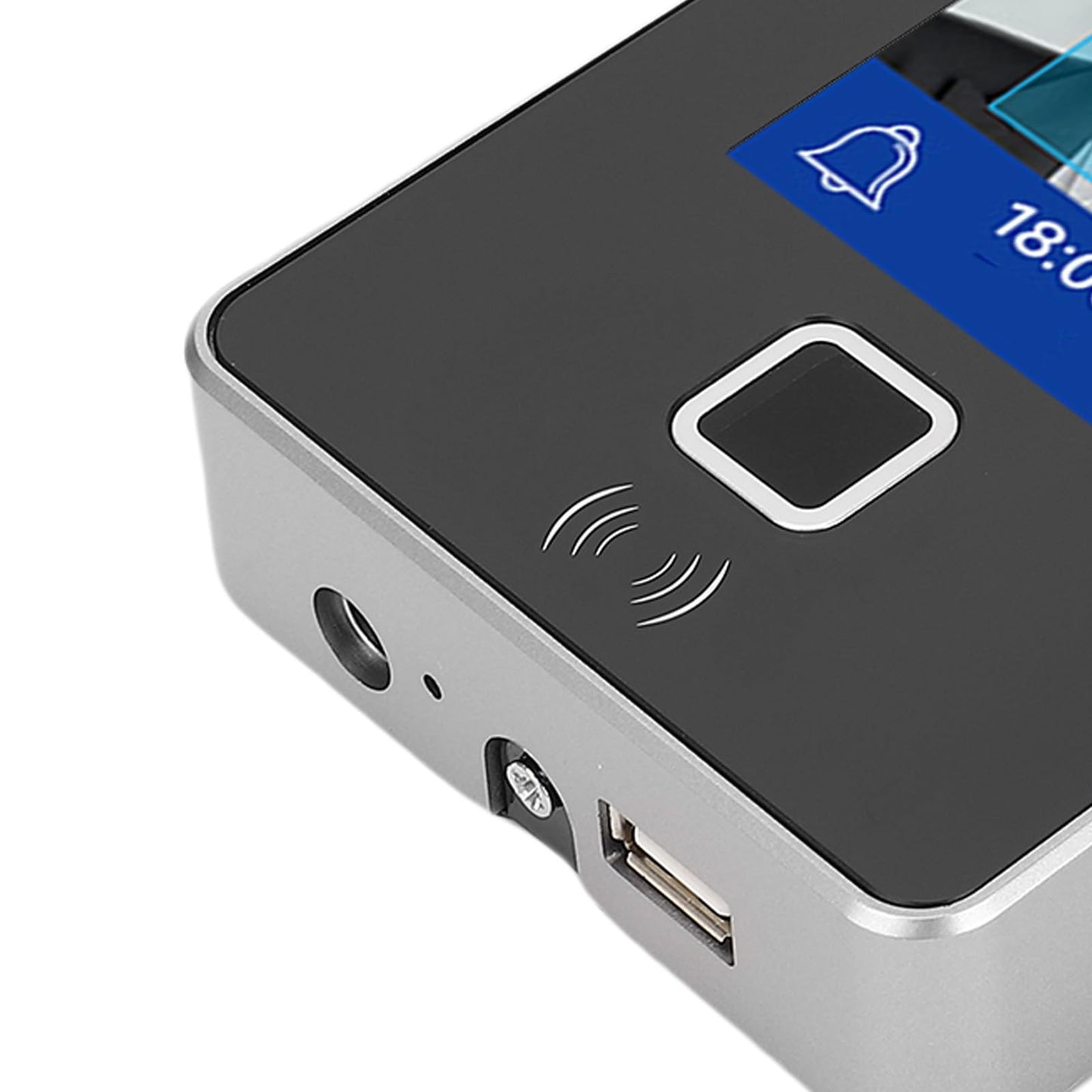 Face Recognition Attendance System, Biometric Time Clock with 4.3" LCD Display, 2000-User Capacity, Dual Camera Access Control for Offices, Hotels, Factories