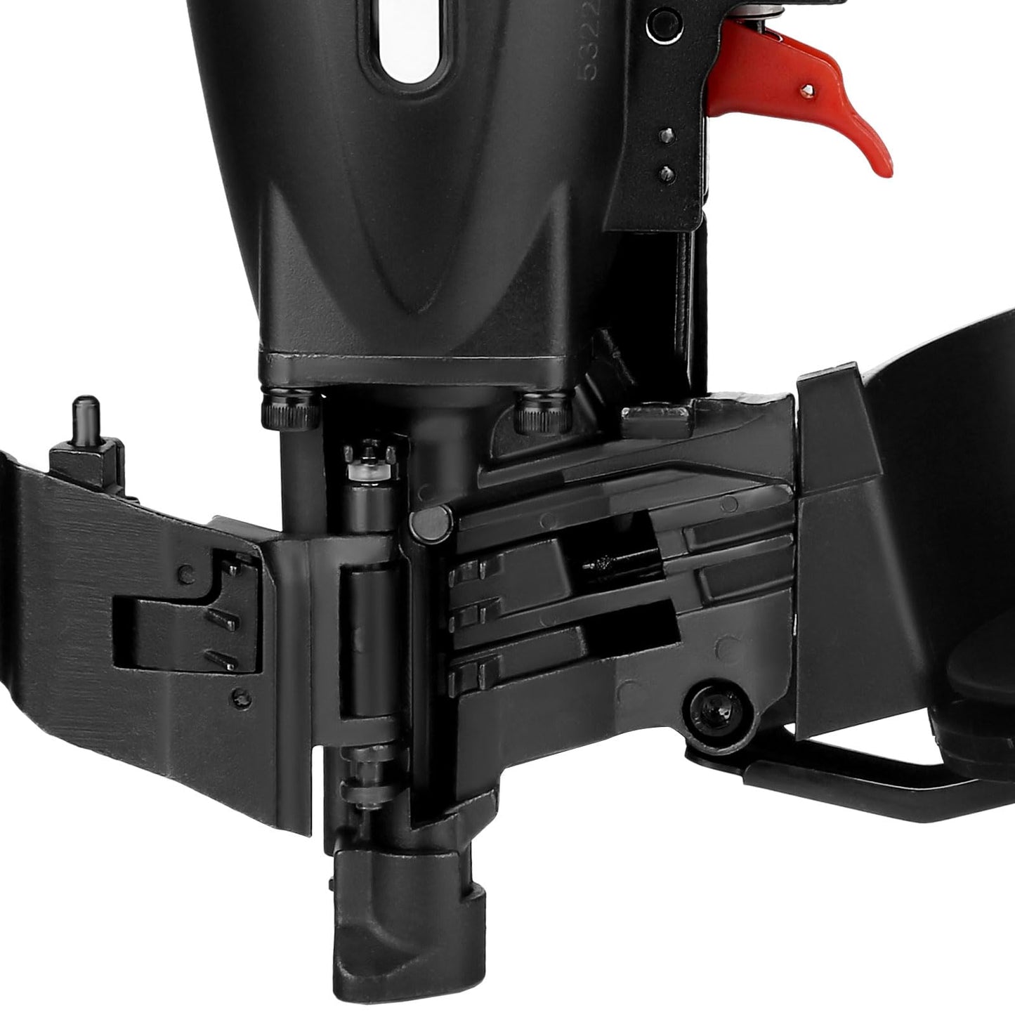 3PLUS HCN45SP 11 Gauge 15 Degree 3/4" to 1-3/4" Coil Roofing Nailer Pneumatic Roof Nail Gun