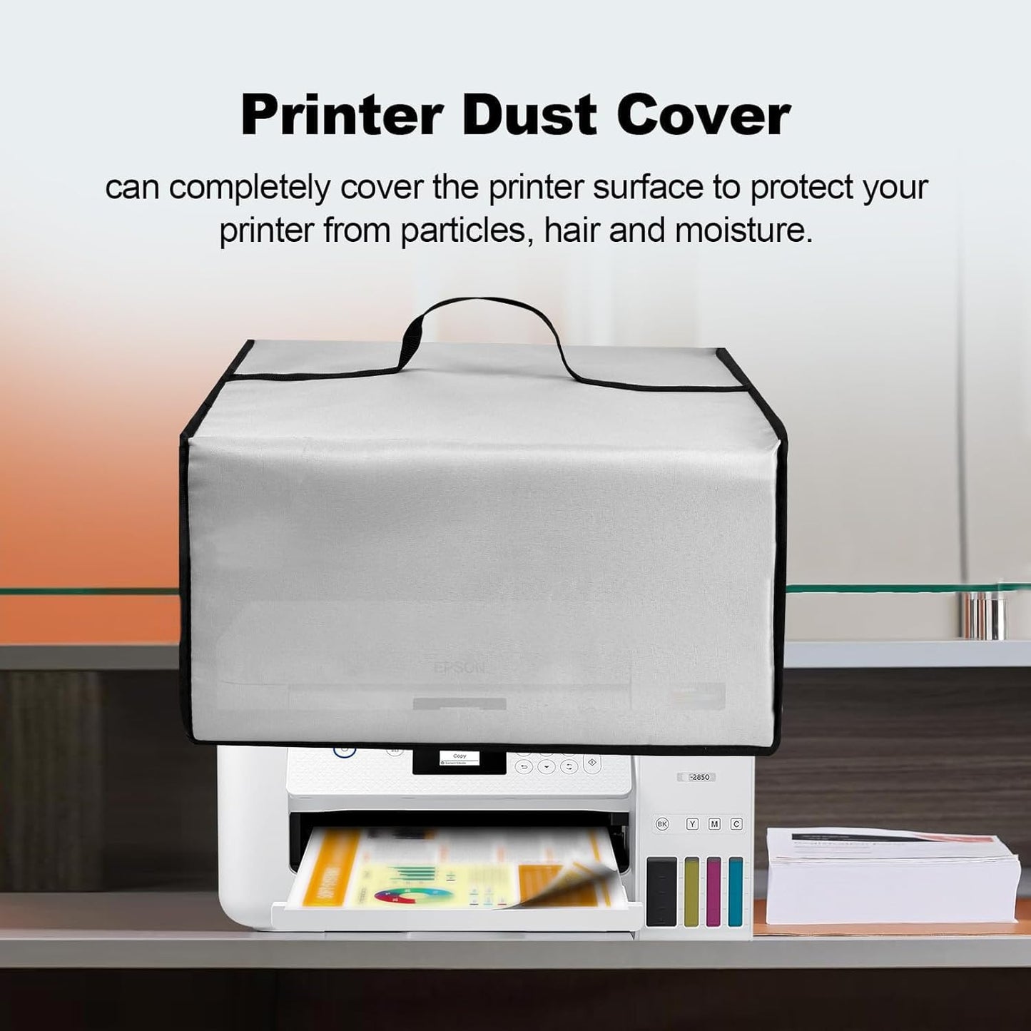 ET-2800/ET-2400/for HL-L2460DW/HL-L2405W Printer Dust Cover Tablet Copier Cover Waterproof Anti-Static Mobile Phone