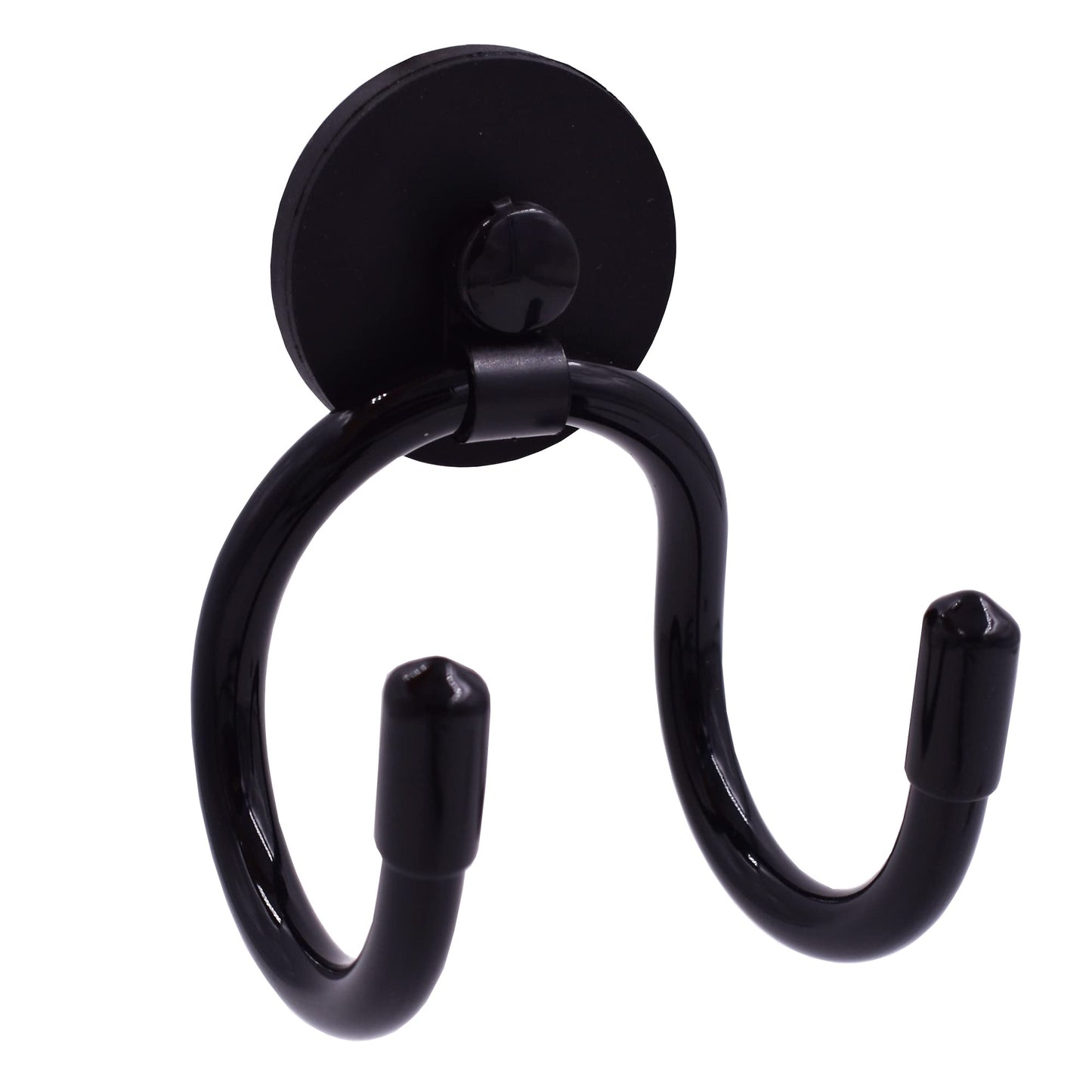 YYST MINI Magnetic Towel Hook Hanger Rack for Kitchen Dish,Sports, Hand Gym, etc- Hold up to 0.5 Lb- No Towels Included (1)