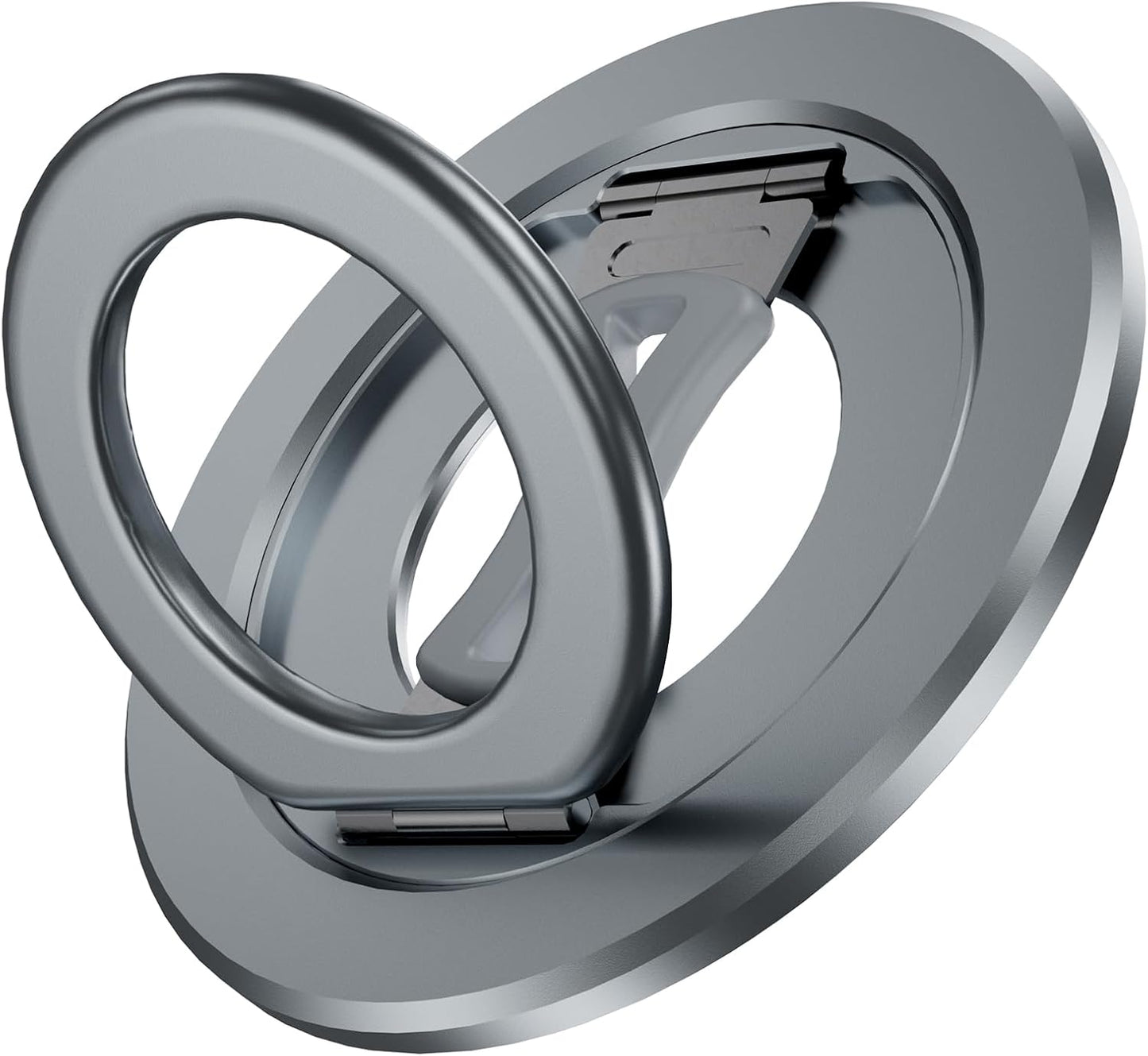 360 Ultra-Light Dual Sided Magnetic Phone Holder,Car Mount, Rotation Finger Ring Holder,Foldable Magnetic Cell Phone