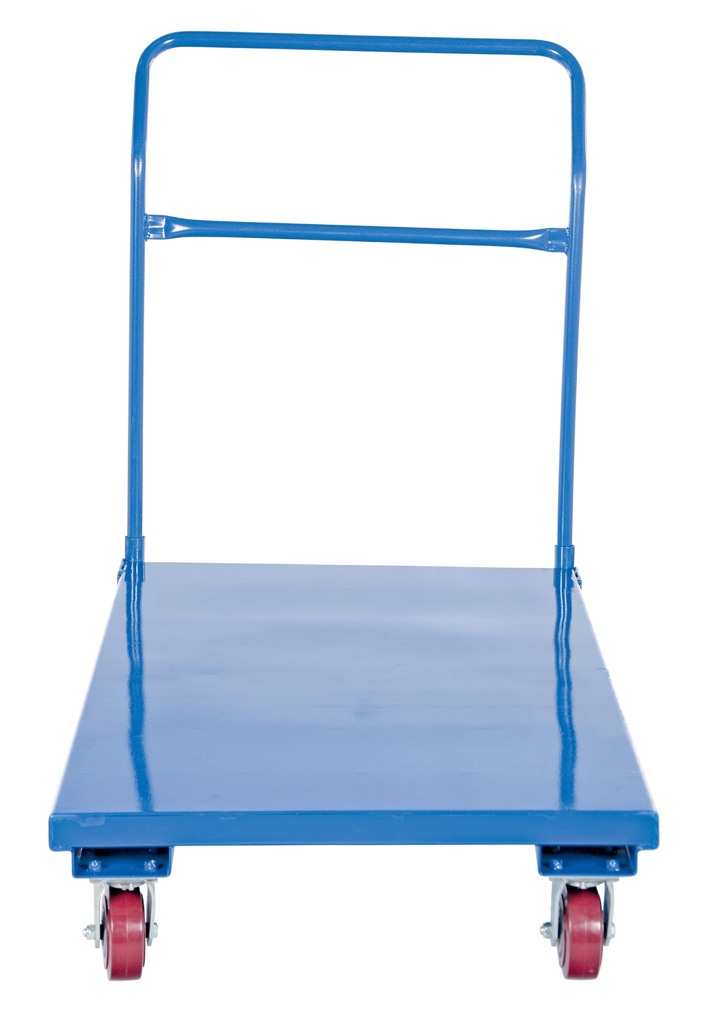 Vestil FLAT-C Steel Flat Bed Cart 30 In. x 60 In. 2,000 Lb. Capacity Blue
