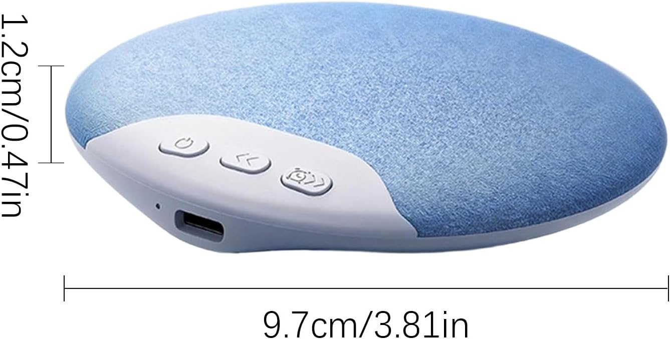 Generic 200mAh, Flat Under Pillow Speakers, Flat Bone Conduction Design, Sleep Pillow Speaker, White Noise Sleep Timer