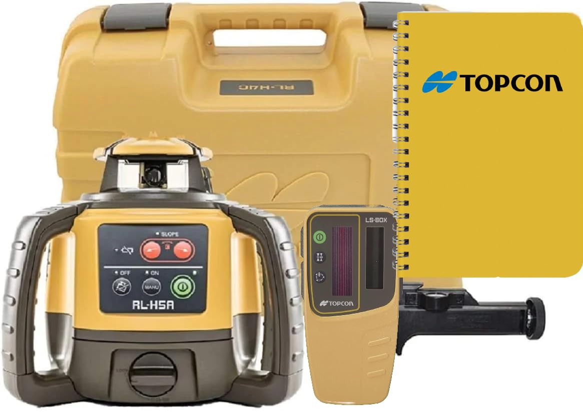 Topcon RL-H5A Self-Leveling Construction Laser w/LS-80 Receiver