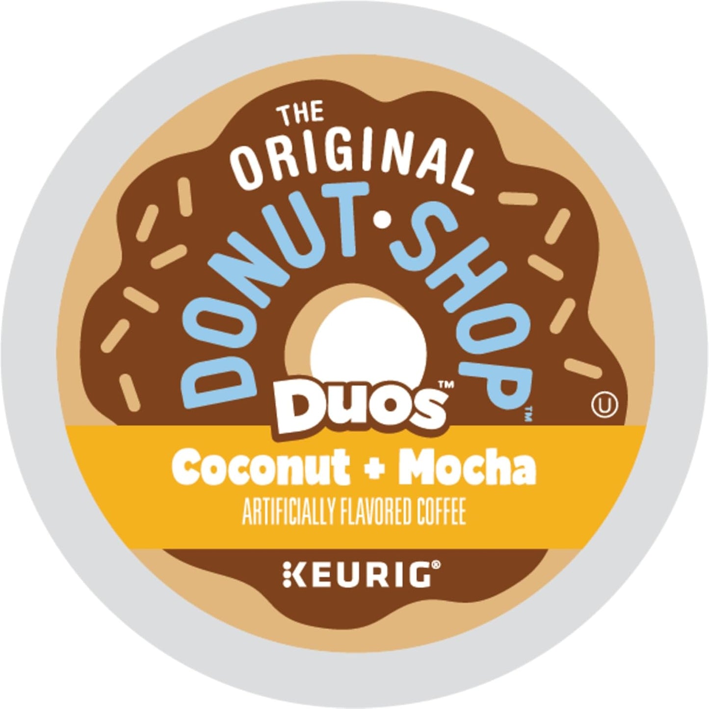 Original Donut Shop - Coconut & Mocha K-Cup Pods | Medium Roast Coffee, 96 Count