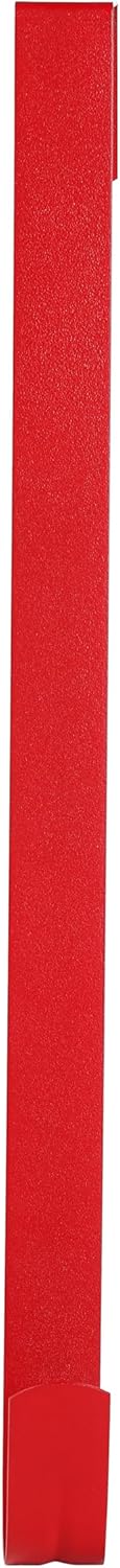 Wreath Hanger - Sturdy Steel Over The Door Hook for Front Door | Red, 4