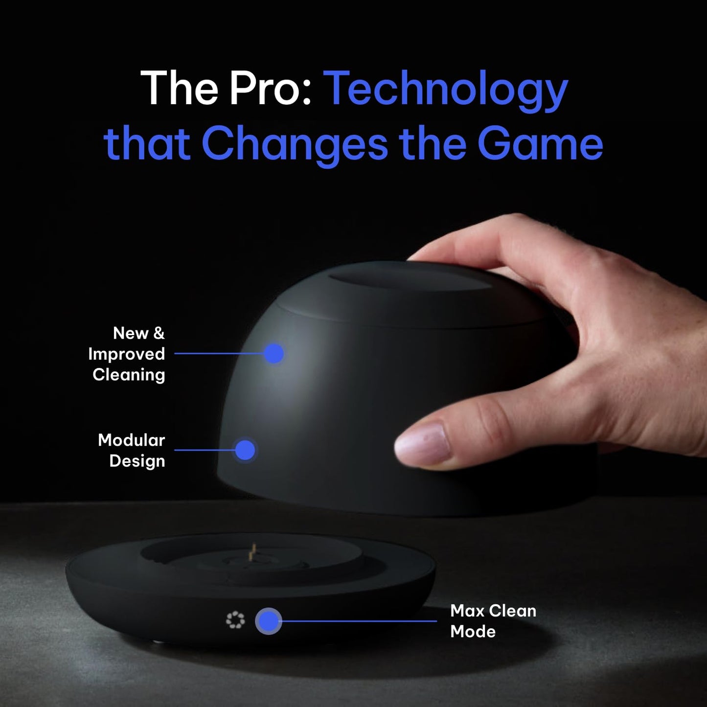 Zima Dental Pod PRO: New Ultrasonic Retainer Cleaner Machine. Market-Leading, Best Aligner Cleaner, Nightguard Cleaner, Mouthguard Cleaner, Denture Cleaner, Ultrasonic Cleaner for Oral Dental Care