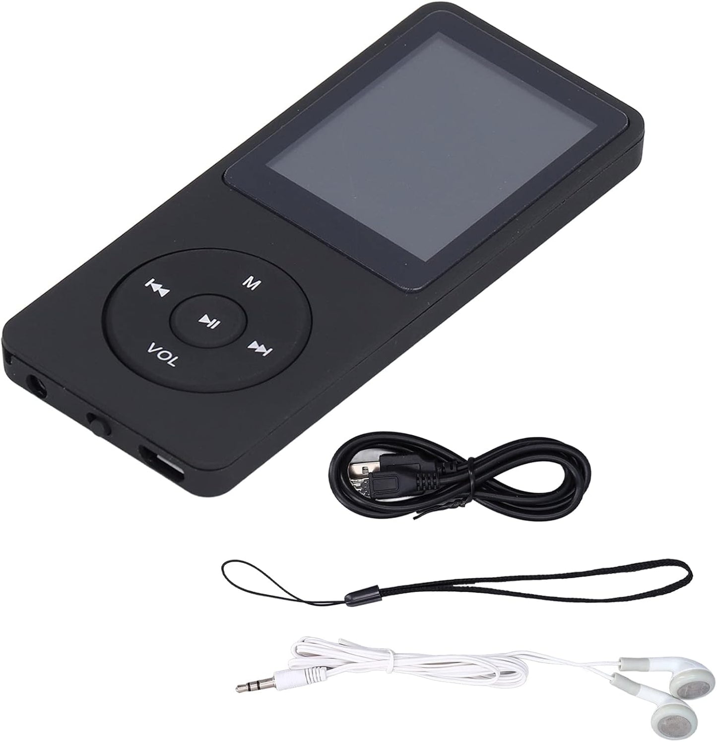 Sazao MP3 Music Player, Color TFT Display Player Multifunctional for Outdoor