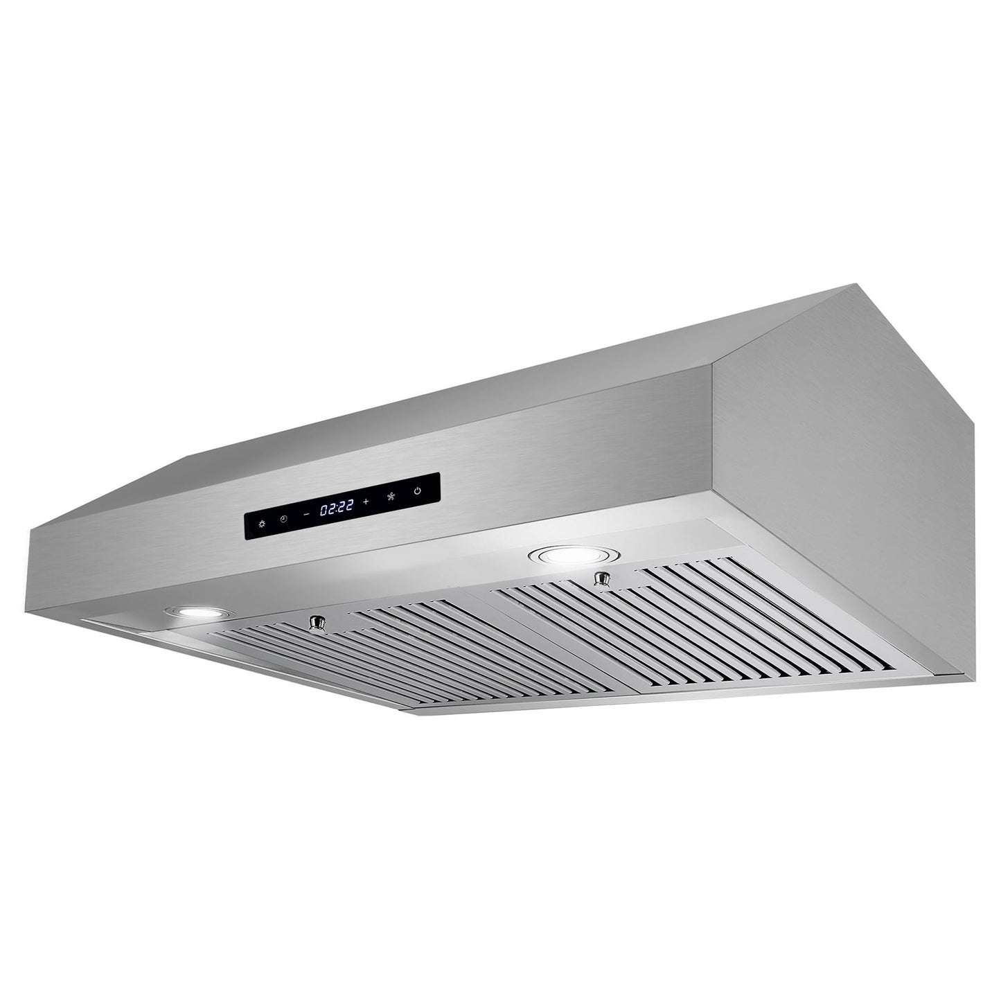 COSMO UMC30 30 in. Haven Collection 380 CFM Ducted Under Cabinet Range Hood, LED Lights, Touch Controls, Stainless Steel